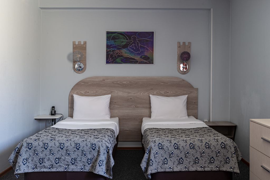 Форт Колесник — Двухместный номер с 2 отдельными кроватями бюджетный