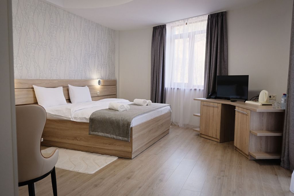 Aluston — Двухместный номер с 1 кроватью стандарт с видом на горы