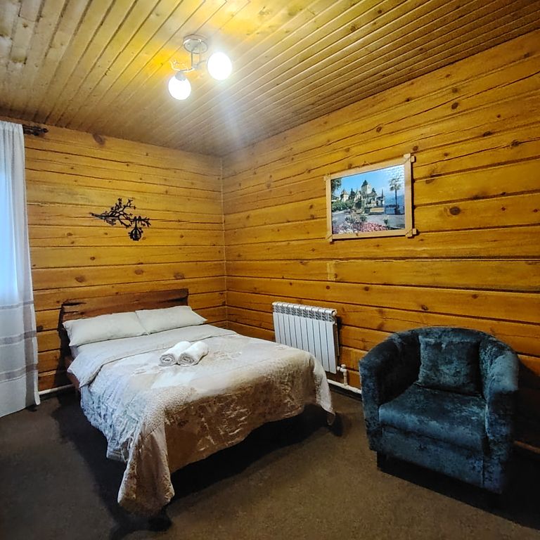 Шале Горная пчела — Двухместный номер с 2 отдельными кроватями эконом