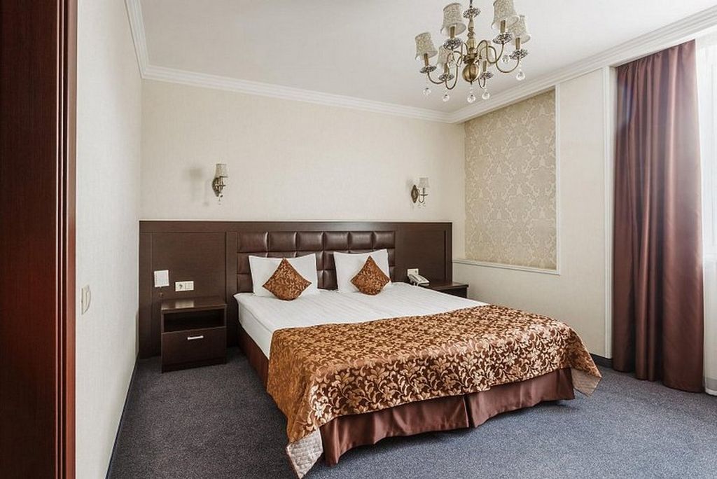 Карат — Двухместный номер с 1 кроватью стандарт с террасой