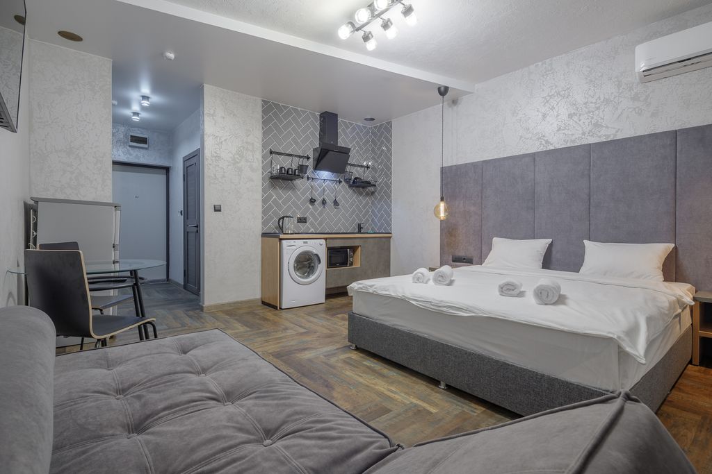 Гостиниц NET — Апартаменты Полулюкс трёхместный с джакузи