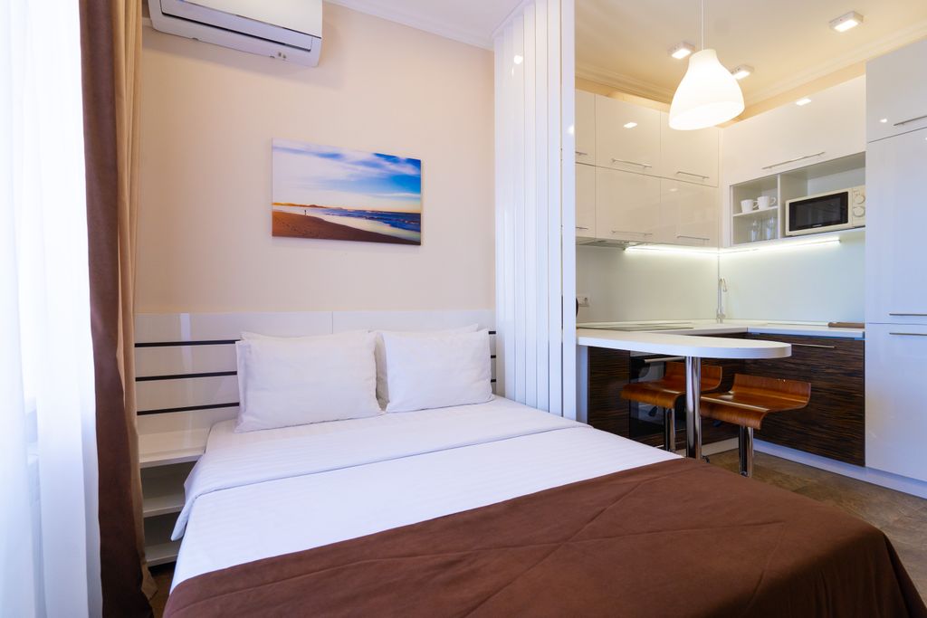 Престиж Апарт-отель и СПА — Апартаменты Стандарт с видом на море