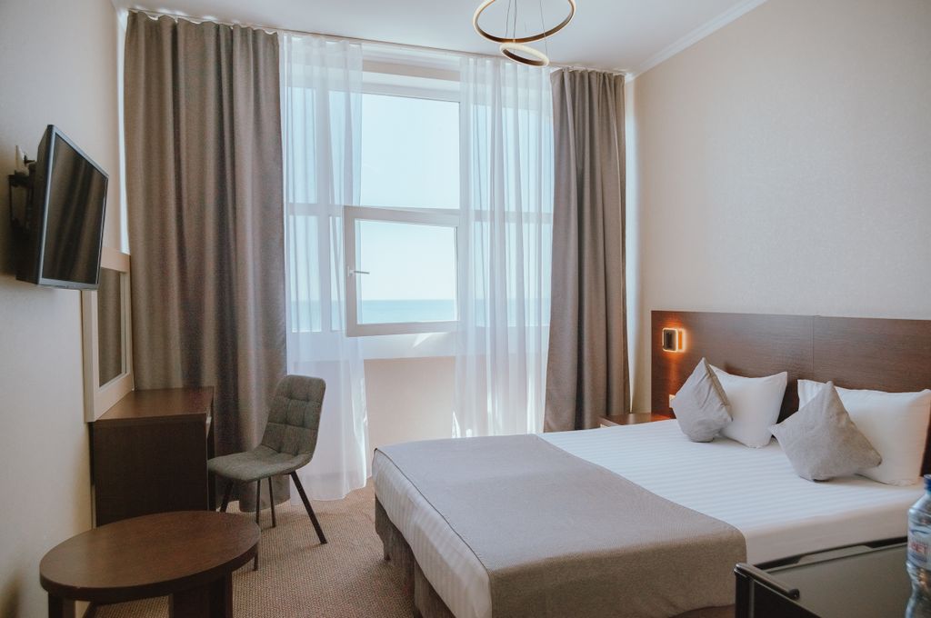 Илиада — Двухместный номер с 1 кроватью полулюкс с видом на море