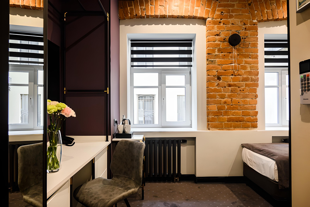 Статский Советник на Кустарном — Двухместный номер с 2 отдельными кроватями Стандарт