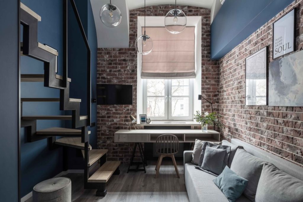 1715 Duplex Hotel — Двухместный номер с 1 кроватью Дюплекс с мини-кухней и видом на сад