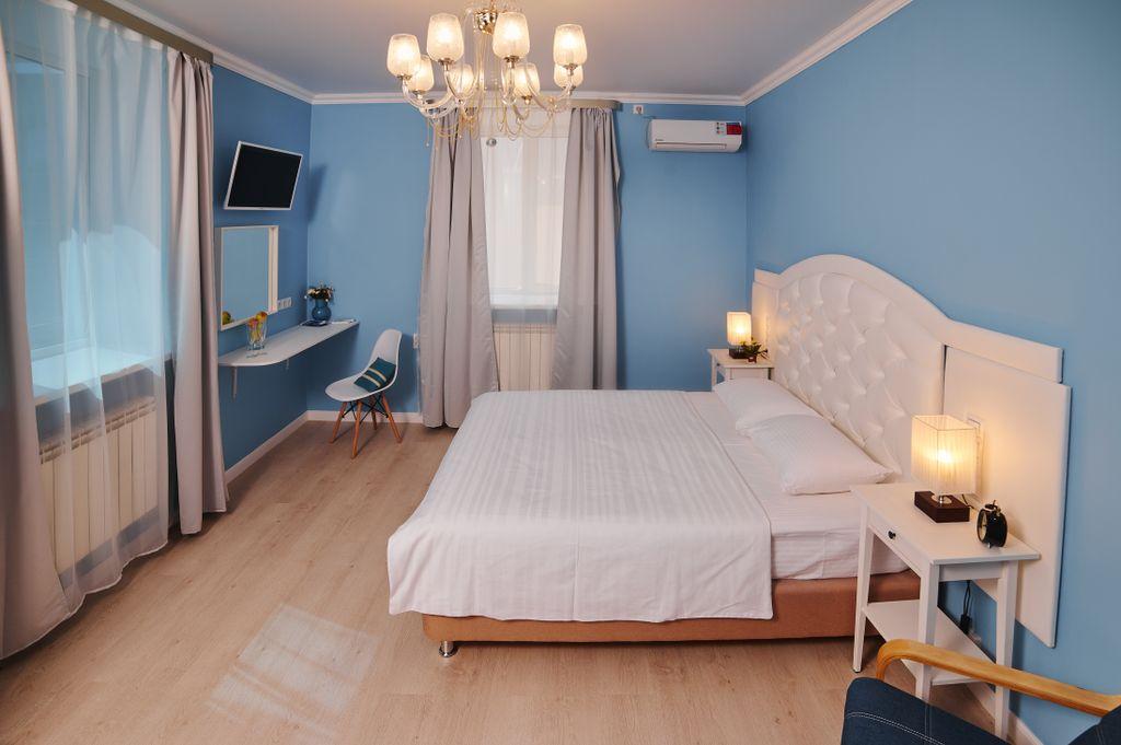 ZB Hotels Айсберг Саратов — Двухместный номер с 1 кроватью люкс с видом на город