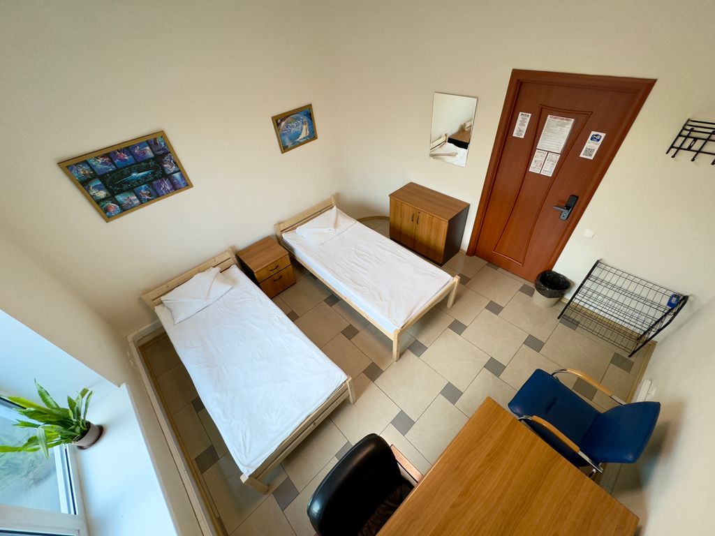 Невский — Двухместный номер с 2 отдельными кроватями с электронным замком