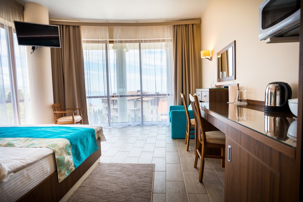 Гранатовое Поместье — Двухместный номер с 1 кроватью стандарт с видом на море