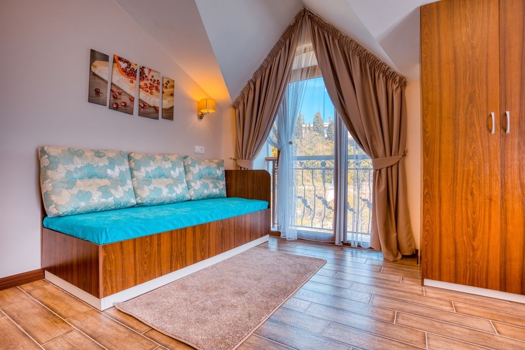 Гранатовое Поместье — Двухместный номер с 1 кроватью стандарт Б с видом на море