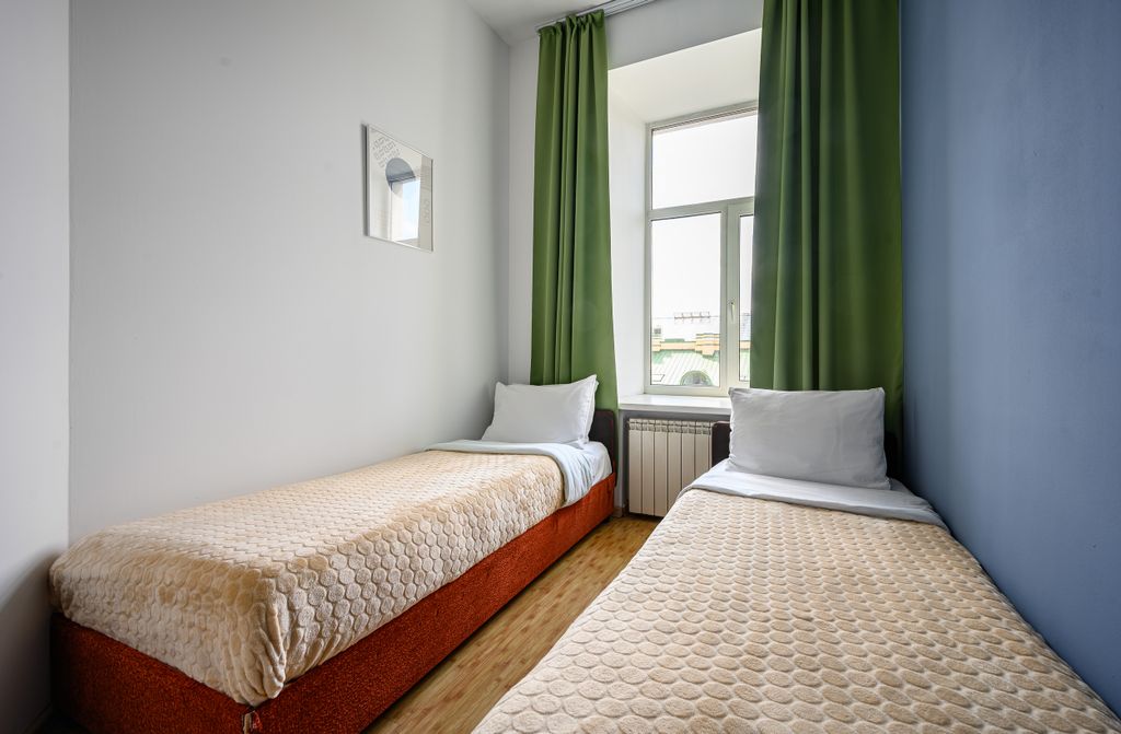 РиверСайд Невский — Двухместный номер с 2 отдельными кроватями без удобств (кровати по запросу)