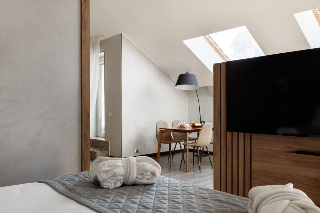 Велтон Клаб Отель и Апартаменты — Апартаменты люкс с террасой