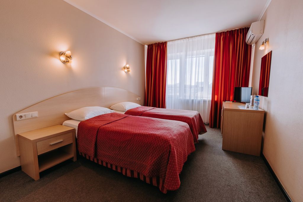 Анапа-Океан — Двухместный номер с 2 отдельными кроватями стандарт с видом на море