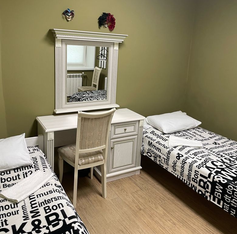 Ильинский — Двухместный номер с 2 отдельными кроватями индивидуальный