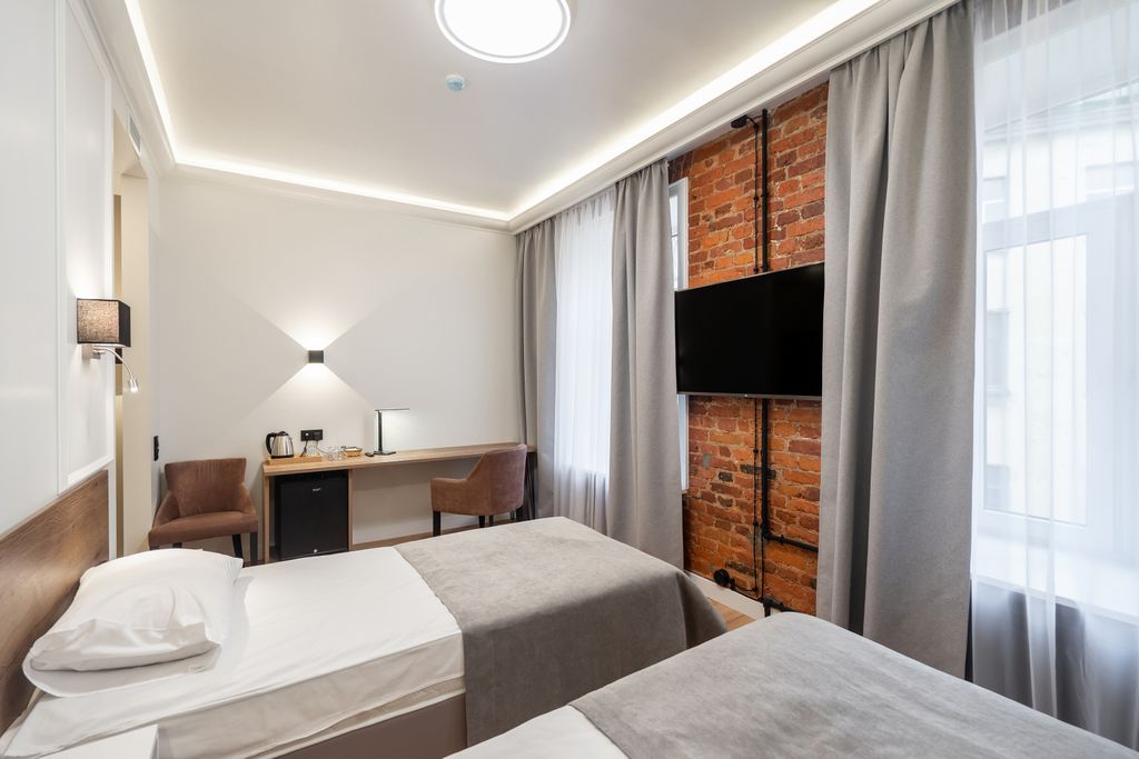 Кристофф — Двухместный номер с 2 отдельными кроватями Лофт с раздельными кроватями