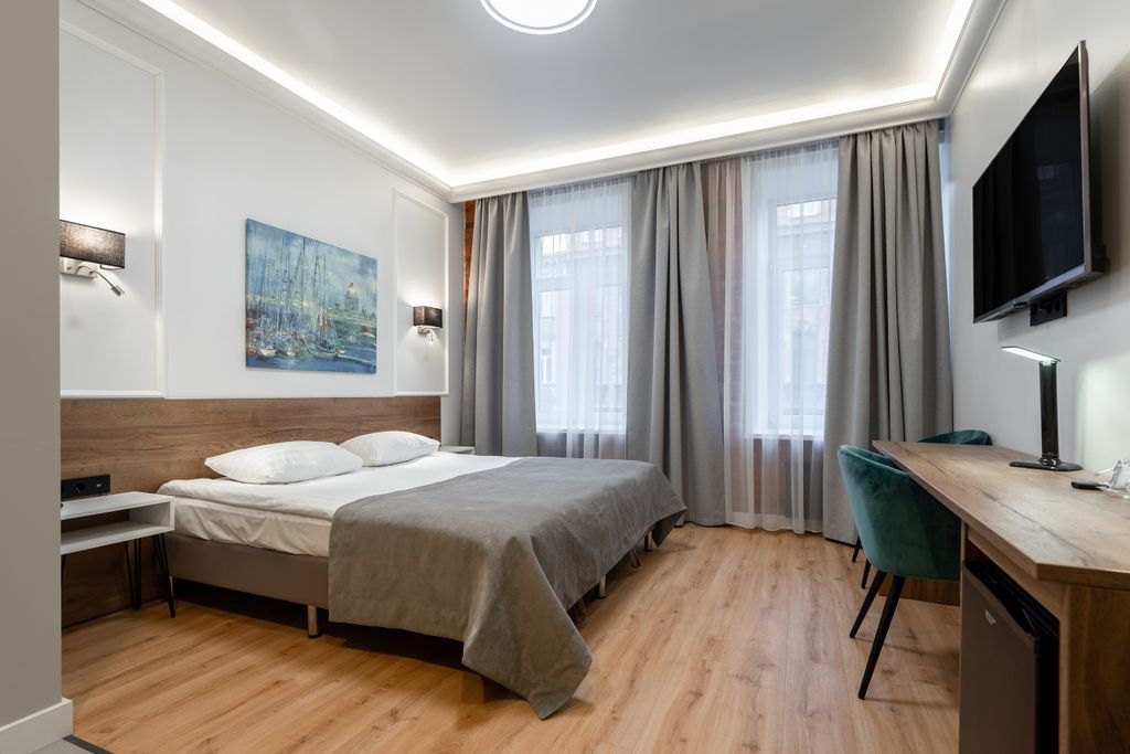 Кристофф — Двухместный номер с 1 кроватью Лофт (двуспальная кровать)