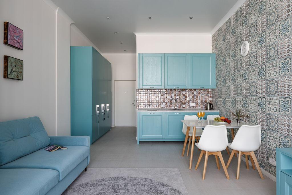 Apartments Premium Екатерининский — Апартаменты белый ковер
