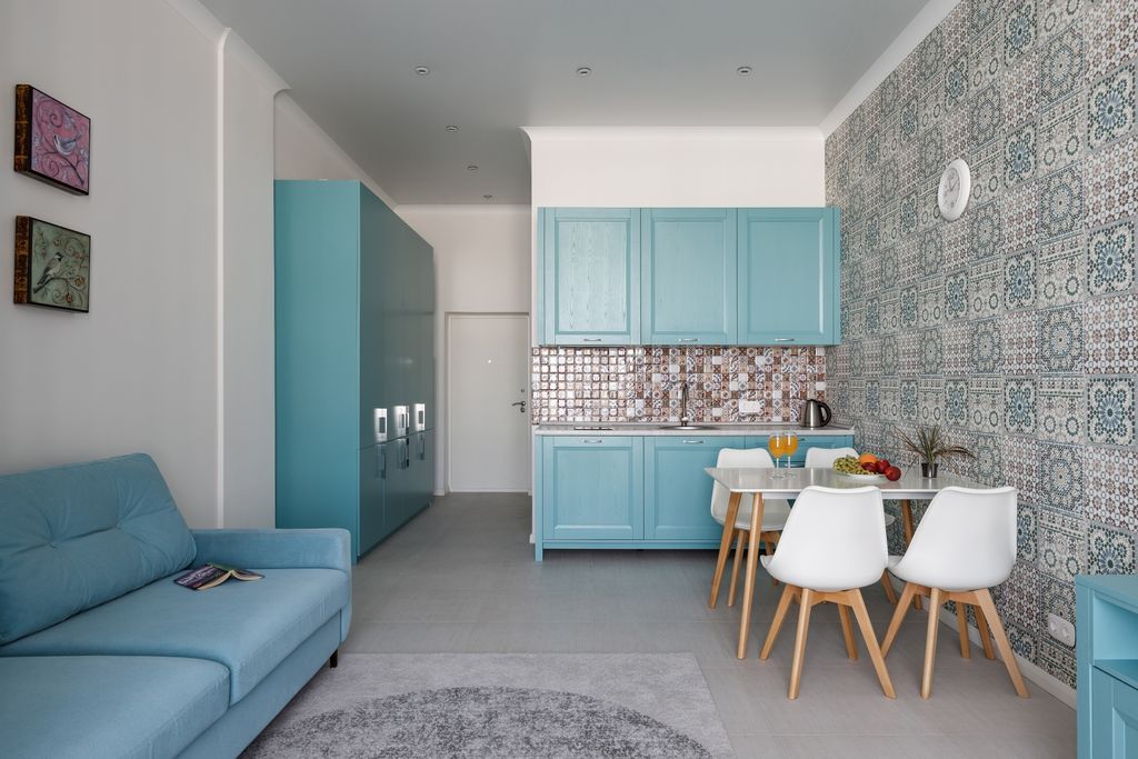 Apartments Premium Екатерининский — Апартаменты белый ковер