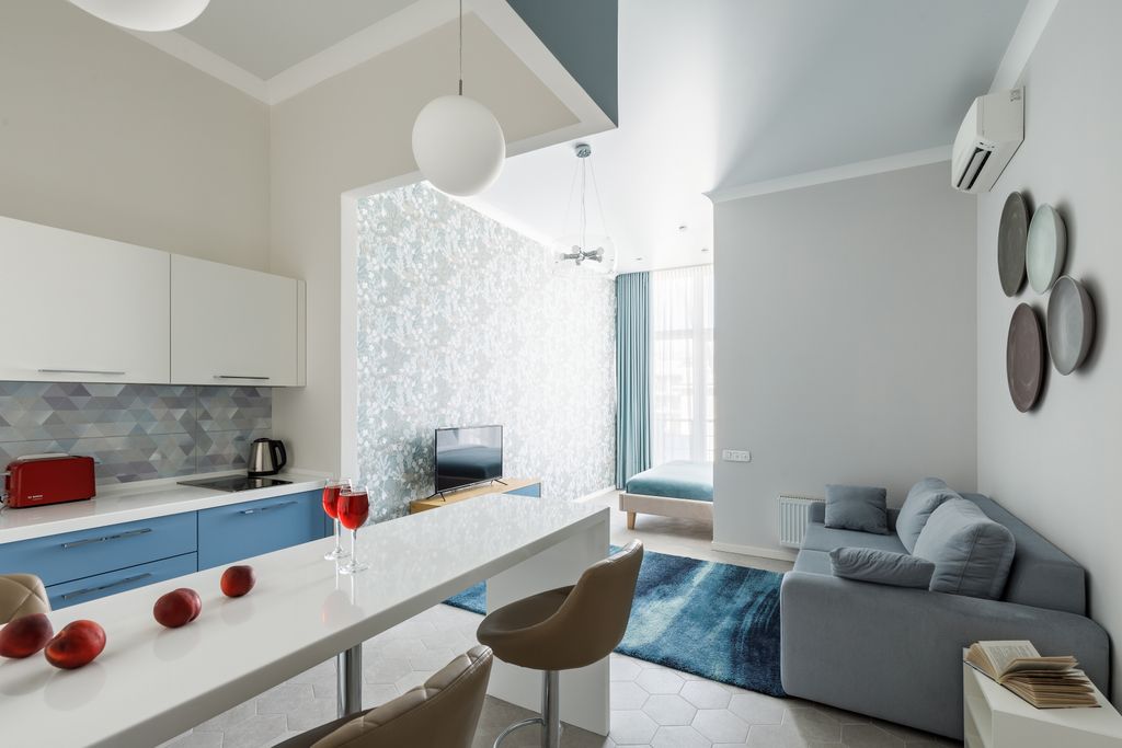 Apartments Premium Екатерининский — Апартаменты синий ковер