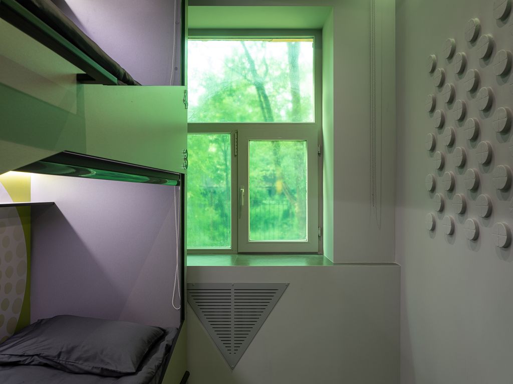 Astrohostel Пехота — Двухместный номер с 2 отдельными кроватями эконом