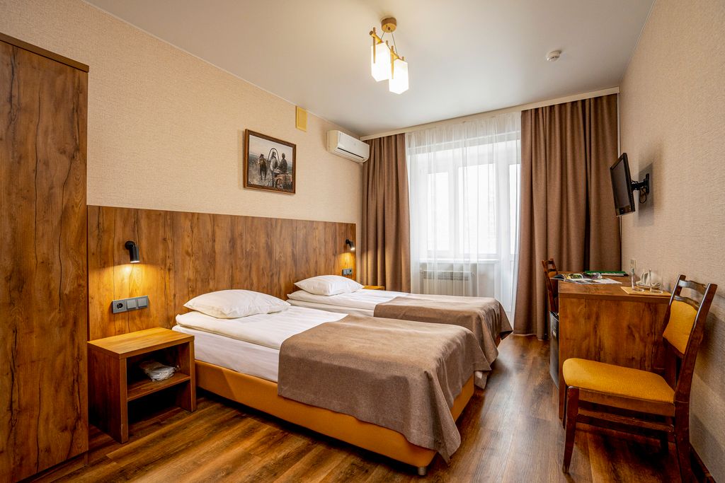 Ямской — Двухместный номер с 1 кроватью стандарт с видом на город