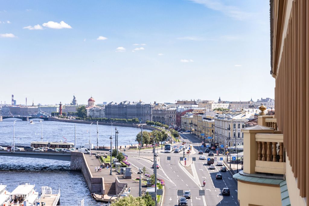 River Palace — Двухместный номер с 2 отдельными кроватями двухместный номер с двумя кроватями стандарт с балконом | Вид на Неву