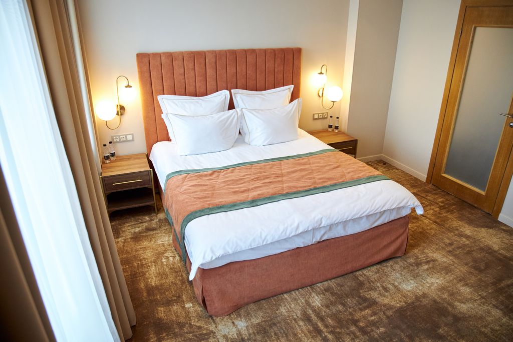 River Palace — Двухместный номер с 1 кроватью king-Size студио с террасой, вид на город