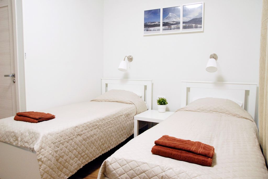 Три барсука — Двухместный номер с 2 отдельными кроватями стандарт