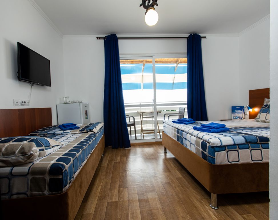 Барракуда — Трёхместный номер стандарт с видом на море