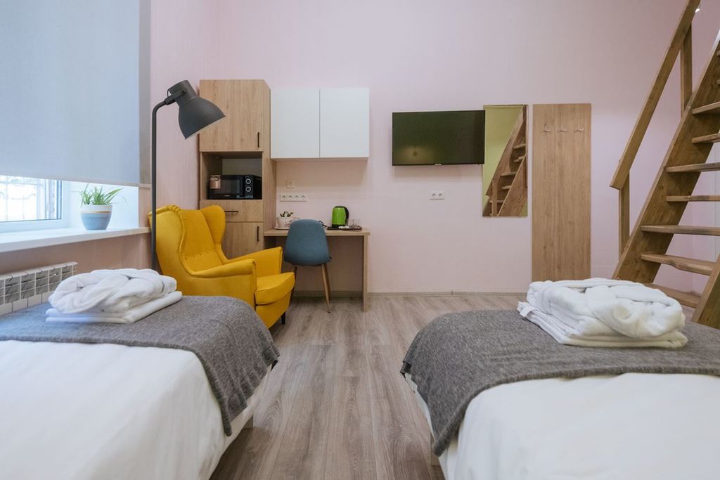 Зеленый отель — Трёхместный номер стандарт