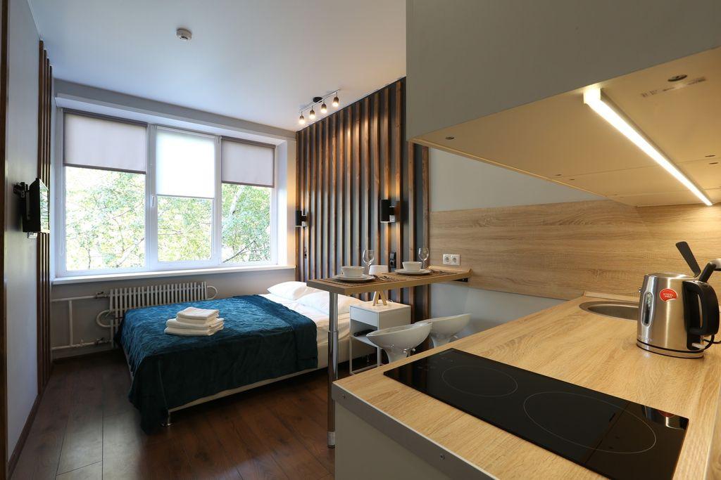 Broadway apartments — Двухместный с 1 кроватью душевный комфорт