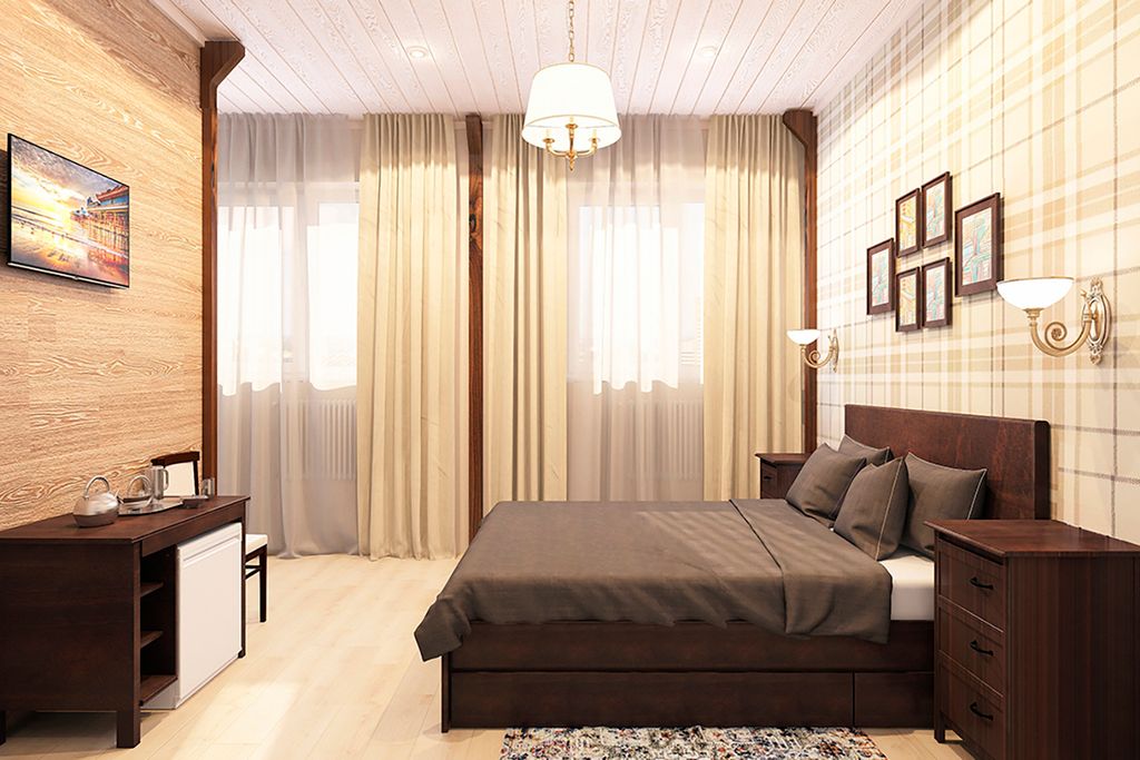 Аквариус — Двухместный номер с 1 кроватью улучшенный