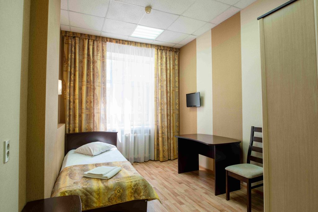 Вятские улочки на Преображенской — Одноместный номер эконом с видом на город