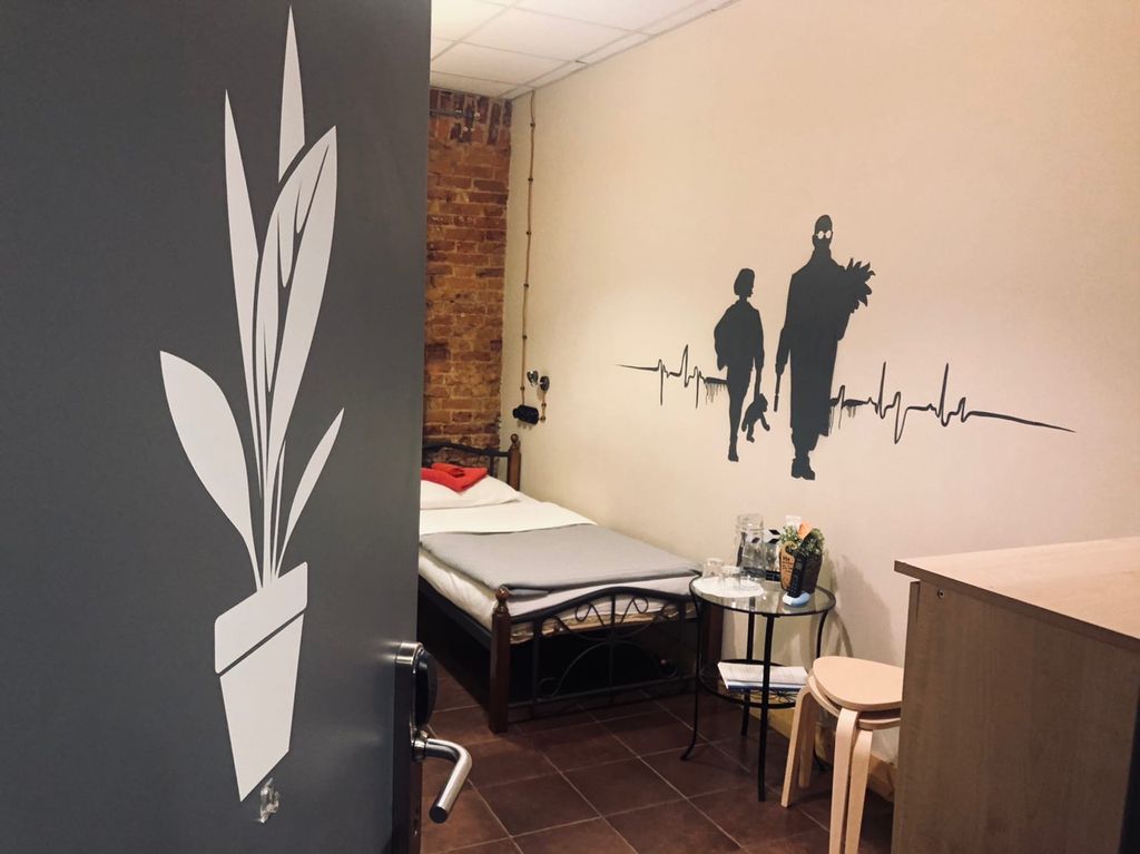 на Выборгской — Двухместный номер с 2 отдельными кроватями эконом