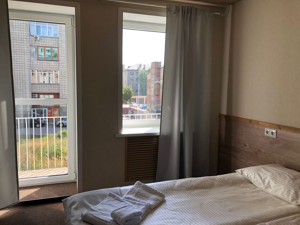 Клуб Путешественников — Двухместный номер с 2 отдельными кроватями стандарт