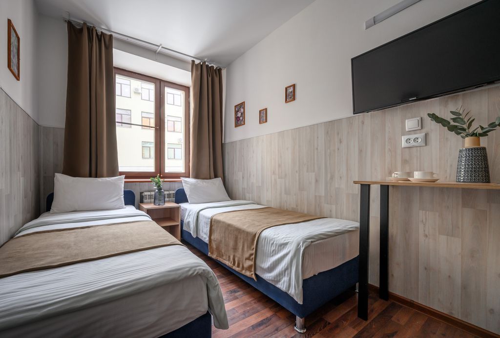 РиверСайд Площадь Восстания — Двухместный номер с 2 отдельными кроватями стандарт