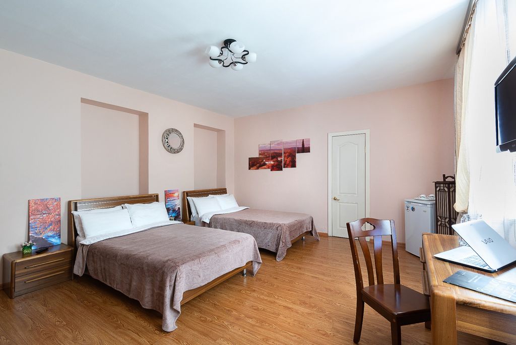 Сибирское подворье — Двухместный номер с 2 отдельными кроватями стандартный