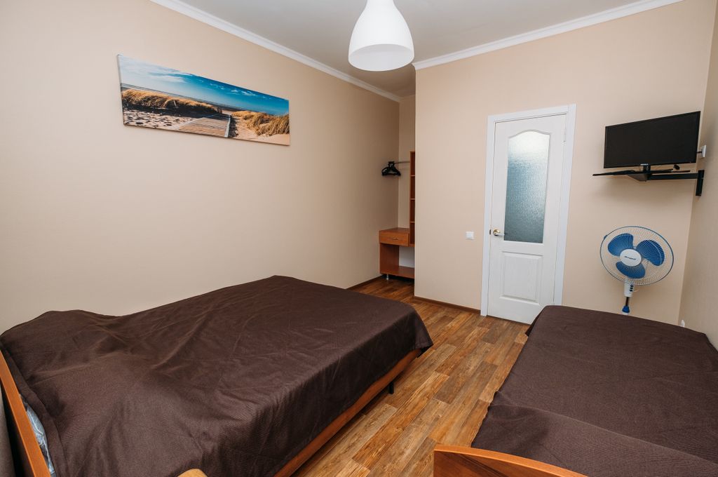 Нина — Двухместный номер с 2 отдельными кроватями бюджет с 1 дополнительным местом