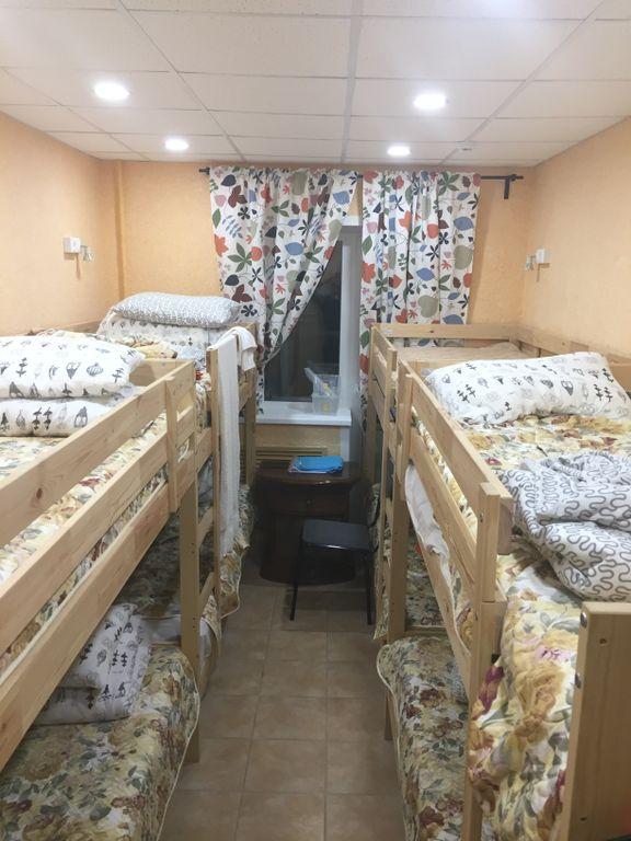 В тапочках — Многоместный смешанный номер общий 8-местный номер