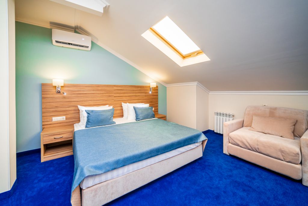 Blue Marlin — Двухместный номер с 1 кроватью комфорт мансарда