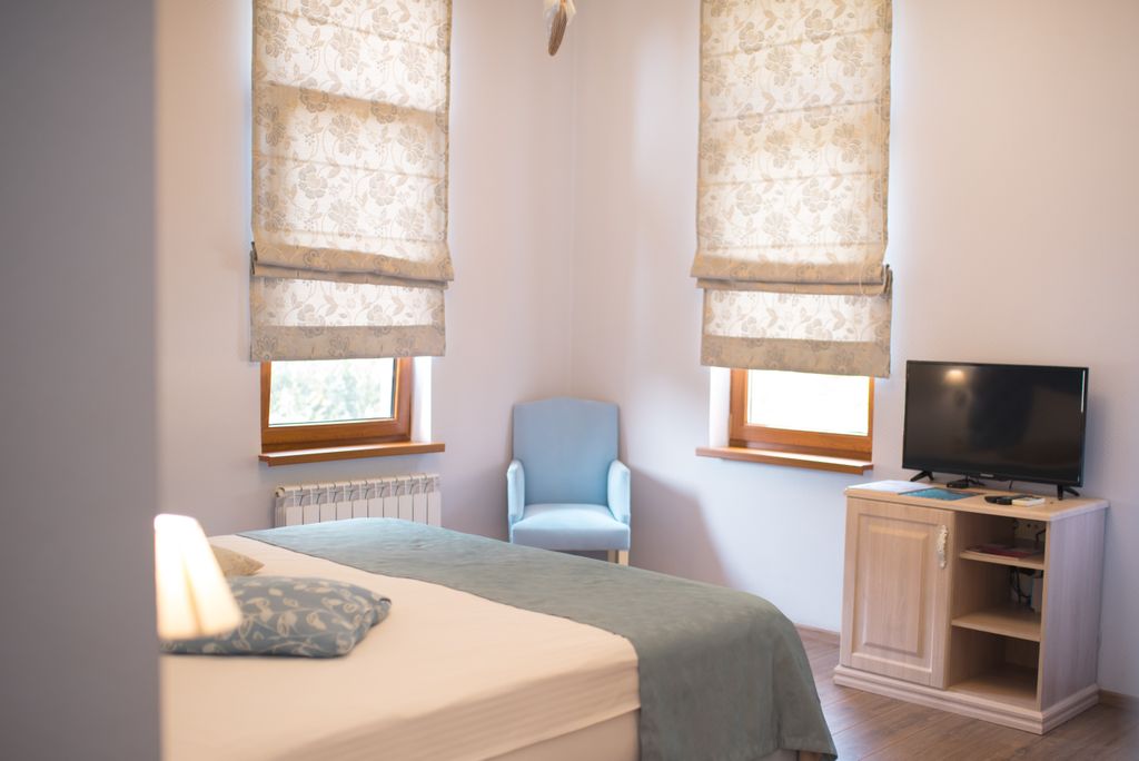 АЛМ Хаус — Двухместный номер с 1 кроватью улучшенный с видом на город