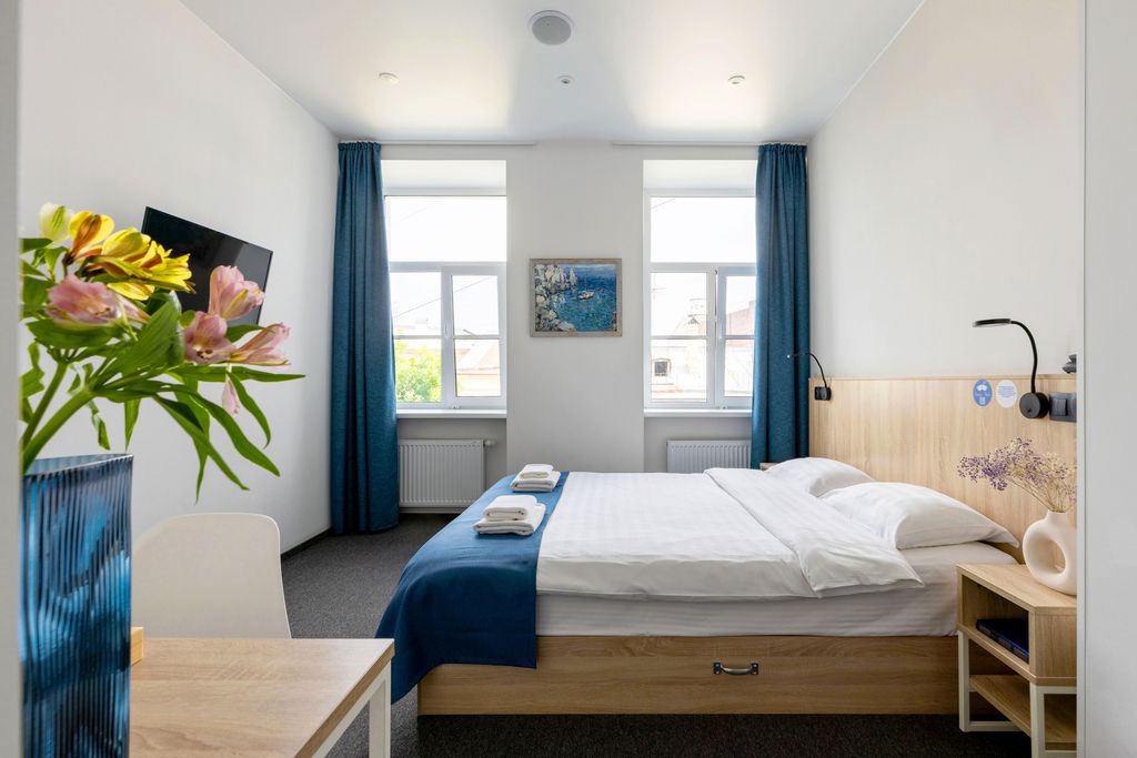 izzzi у Гостиного двора — Двухместный номер с 2 отдельными кроватями Izzzi comfort