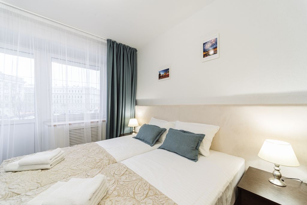 Simple Бон Вояж — Двухместный номер с 1 кроватью улучшенный с видом на город