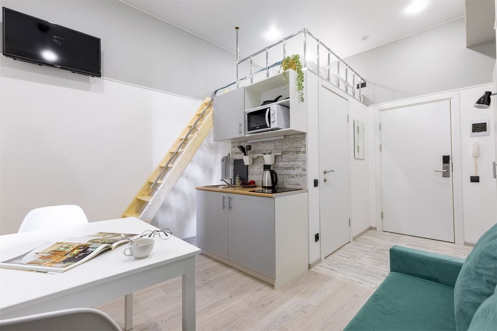 Port Comfort by the Griboedov — Трёхместный номер Двухуровневые апартаменты комфорт+