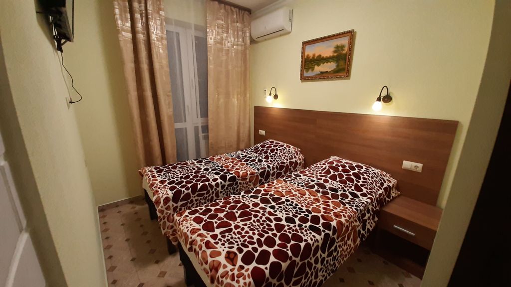 Левладиа — Двухместный номер с балконом -2 отдельные кровати (06)