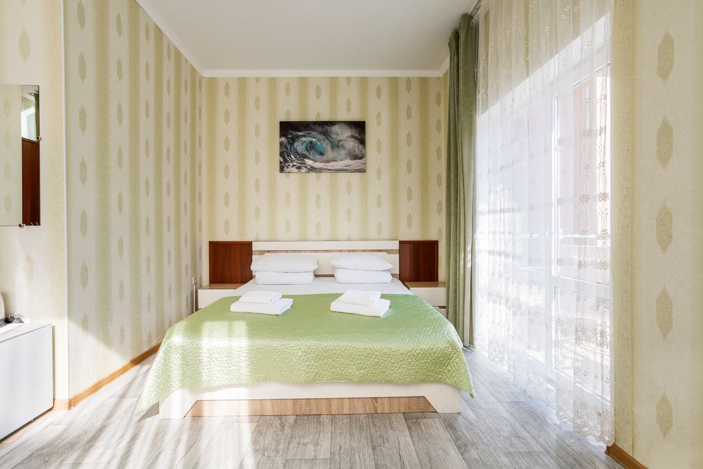 Lotos — Двухместный номер с 1 кроватью и балконом