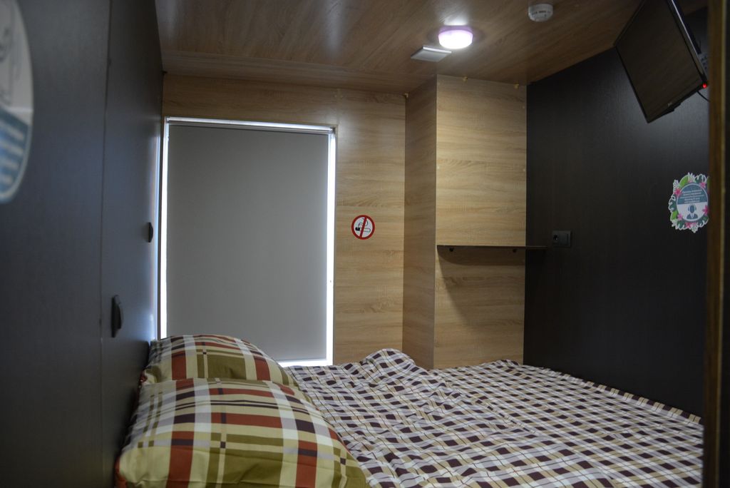 Алоха — Двухместный номер с 1 кроватью двухместная капсула Экстра- во весь рост