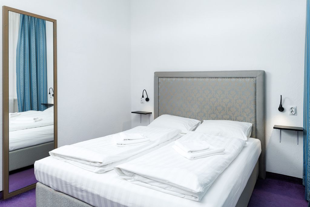 Подмосковье — Двухместный номер с 1 кроватью с двуспальной кроватью