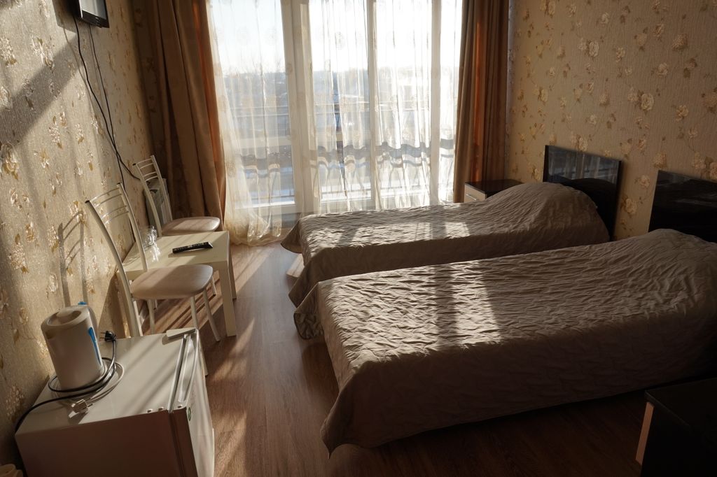 Лилия — Двухместный номер с 1 кроватью Однокомнатный "Комфорт" с балконом