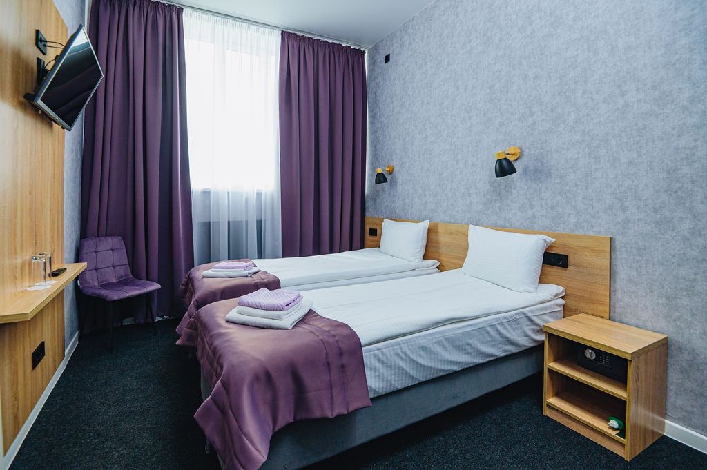 Артотель — Двухместный номер с 2 отдельными кроватями стандарт