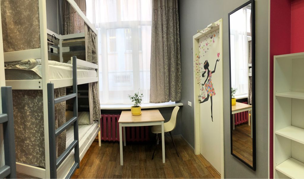 Рокет — Кровать в общем четырехместном номере для женщин